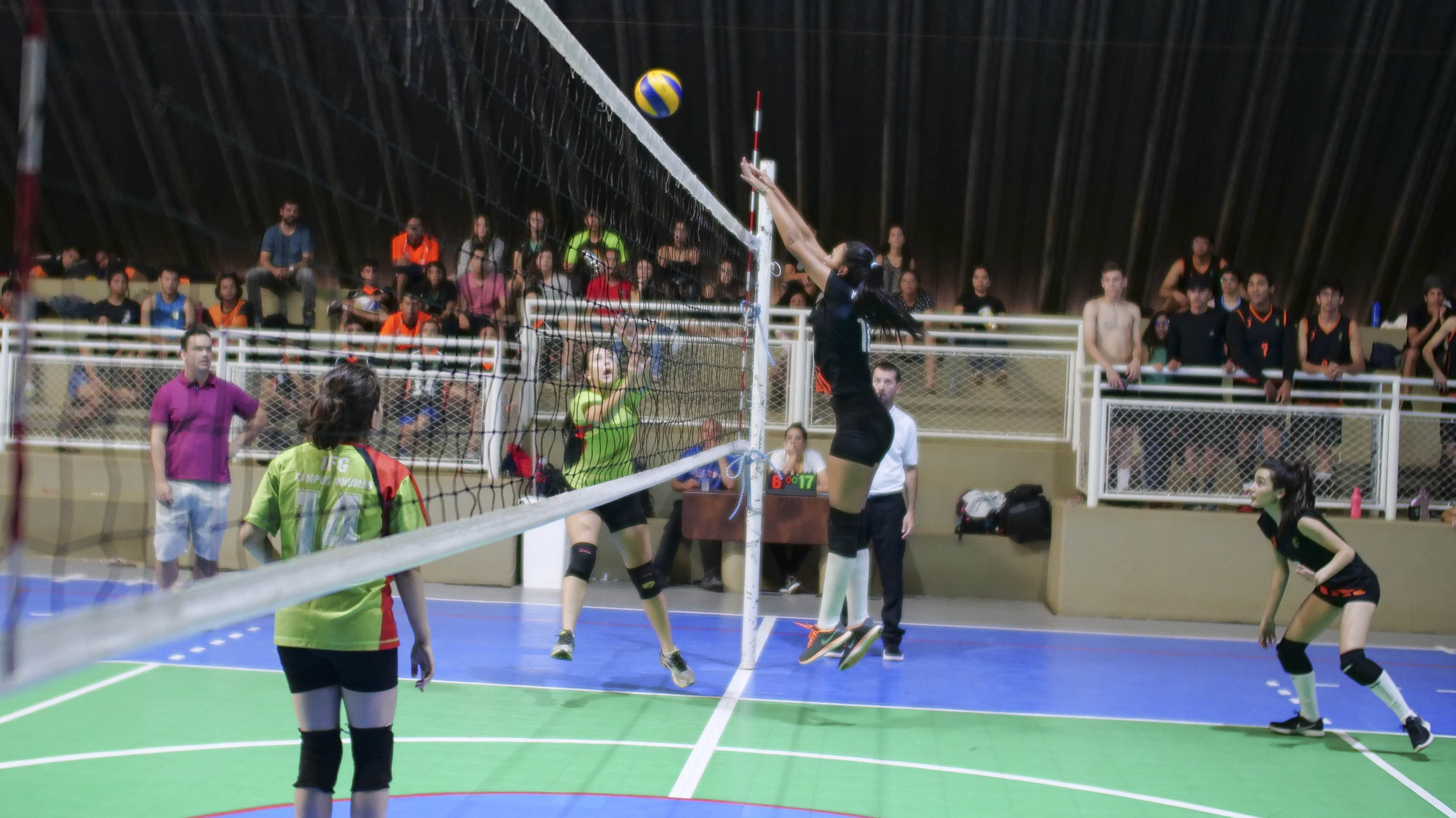 Na modalidade voleibol (tanto feminina, quanto masculina), o IFG terá representantes no JIF 2019 Na modalidade voleibol (tanto feminina, quanto masculina), o IFG terá representantes no JIF 2019
